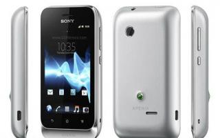Смартфон Sony Xperia Tipo: характеристики и отзывы